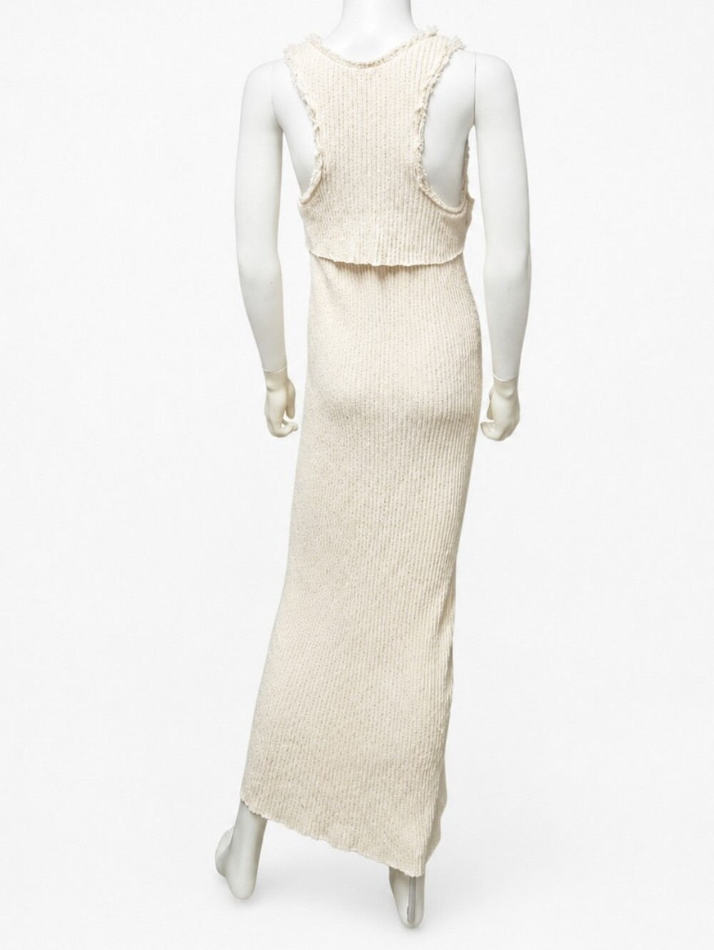 PRFCT NMBR | Knit Midi Dress in Creme ~ Size Small - Picture 4 of 8